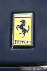 Black Ferrari 348 ts Front Emblem