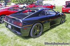 Black Ferrari 348 ts Rear Right