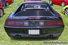 Black Ferrari 348 ts Rear