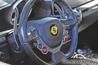 Black Ferrari 458 Italia Steering Wheel
