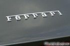 Gray Ferrari California Rear Deck Name Plate
