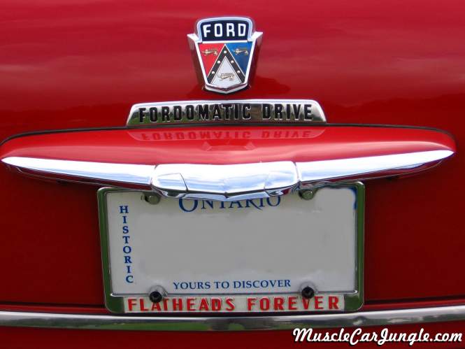 1951 Ford Custom Convertible Trunk Emblem