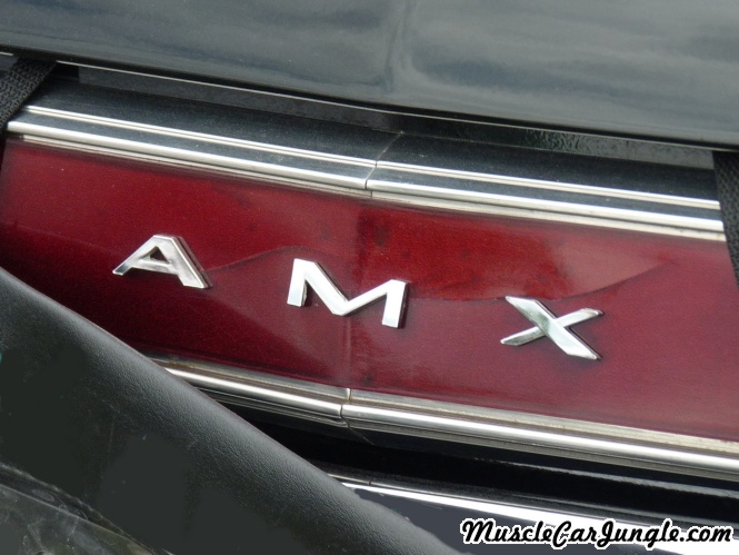 1970 AMX Rear Name Plate