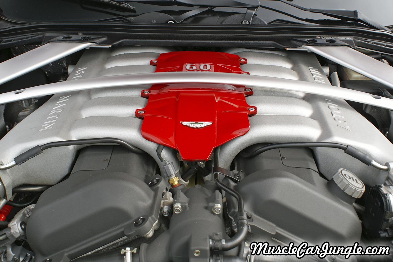 2007 DB9 Volante V12 Engine
