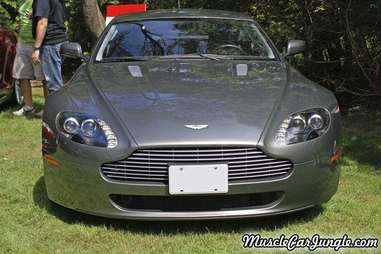 Grey V8 Vantage Front