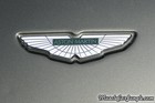 Grey V8 Vantage Hood Badge