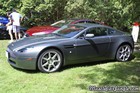 Grey V8 Vantage Left Side