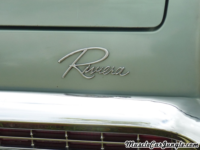 1965 Riviera Rear Name Plate