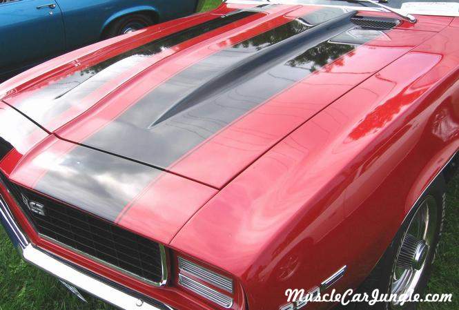 1969 Camaro RS Hood