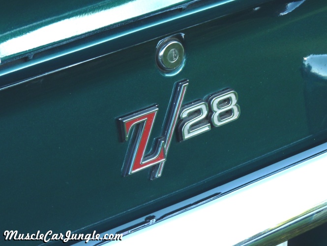 1969 Camaro Z/28 Trunk Emblem