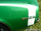 1969 Camaro ZL1 Engine Badge