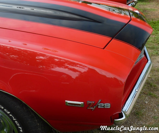 1969 Chevy Camaro Z/28 Nose