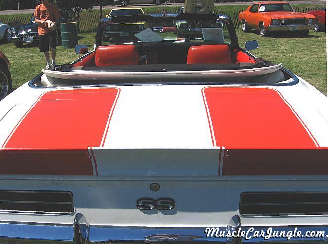 1969 Pace Car Camaro Convertible Rear
