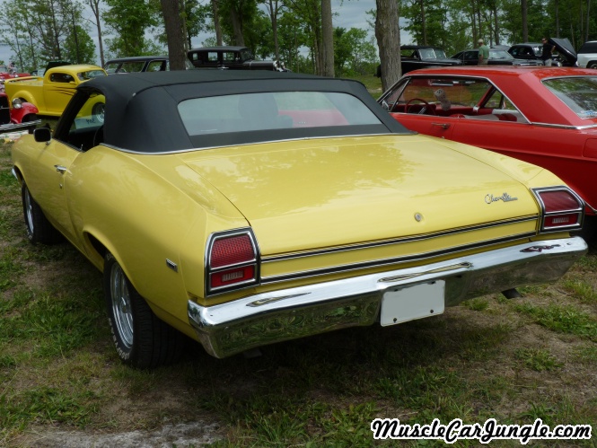 1969 Chevelle Convertible Rear Left