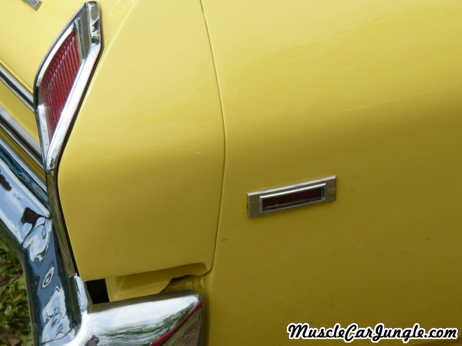 1969 Chevelle Convertible Rear Side Marker Light