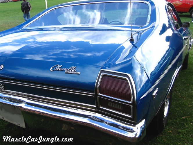 1969 Chevelle SS 396 Rear Angle