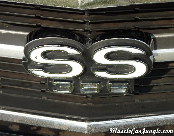1969 Chevy Chevelle SS396 Grill Emblem