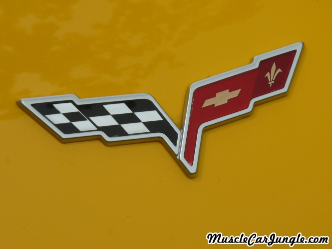 2005 Corvette Convertible Front Flags