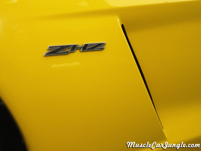 2009 Hertz Corvette Zhz Fender Vent