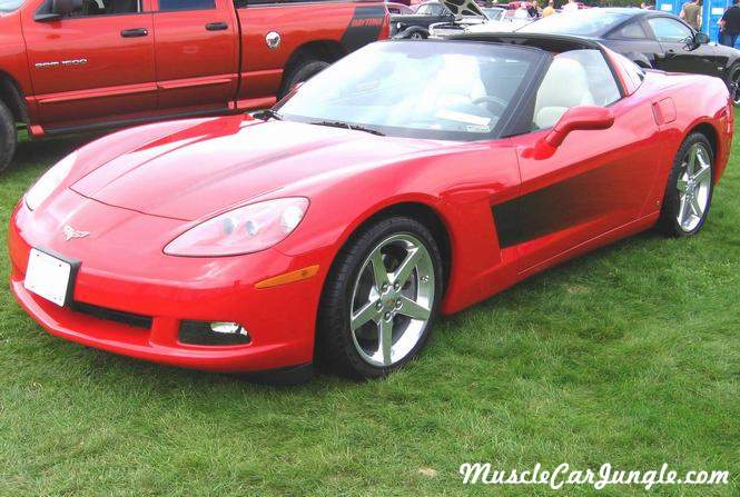 C6 Red Vette