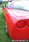 C6 Red Vette Rear Flank