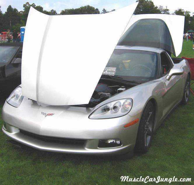 C6 Silver Corvette