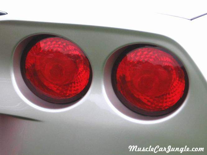 C6 Silver Corvette Taillights