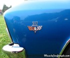 1967 El Camino 327 Flag Emblem