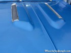 1967 El Camino 327 Hood Bulge