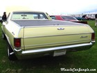 1968 El Camino Yellow Rear