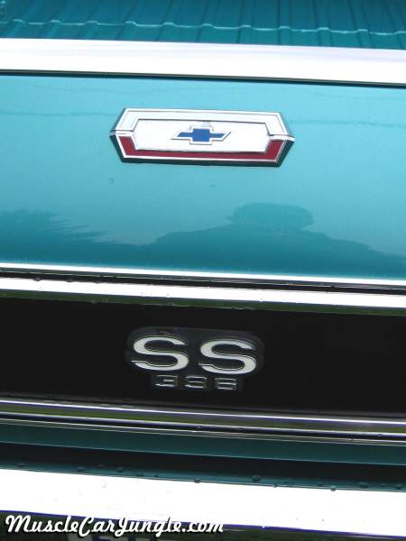 1970 El Camino SS 396 Tailgate Emblem