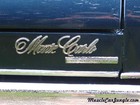 1970 Chevrolet Monte Carlo Nameplate