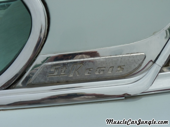 1956 Chrysler ST Regis C Pillar Badge