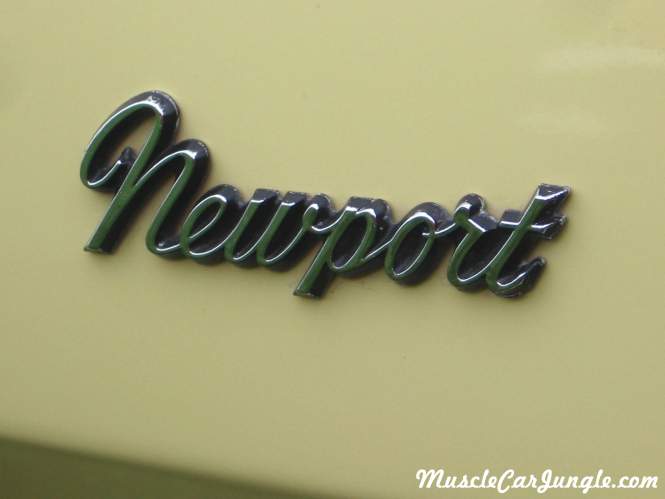 1977 Chrysler Newport Nameplate