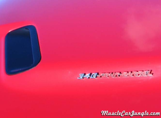 1972 Dodge Challenger 340 4BBL Hood