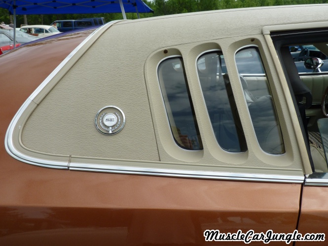 1974 Blown Charger Rear Side Window