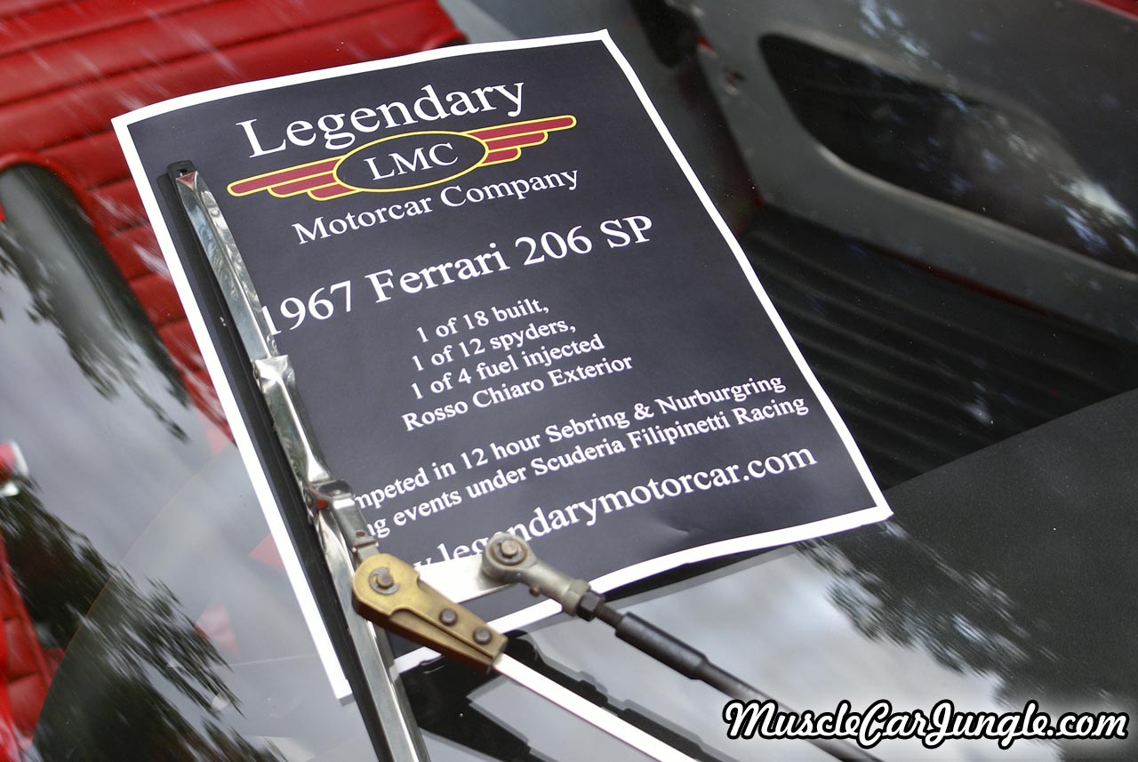 1967 Ferrari 206 SP Information