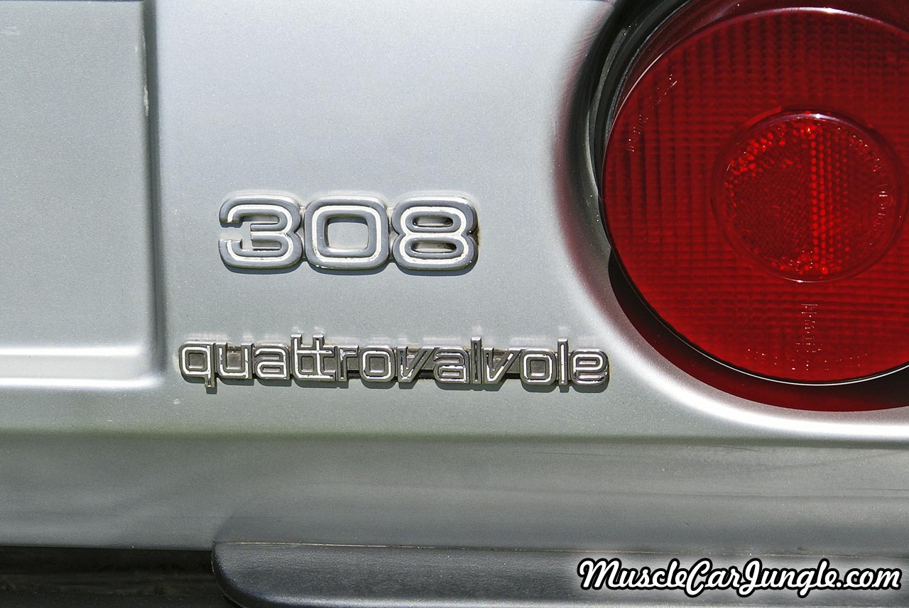 1985 308 QV Nameplate