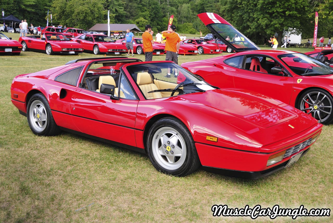 1988 Red Ferrari 328 GTS Front Right