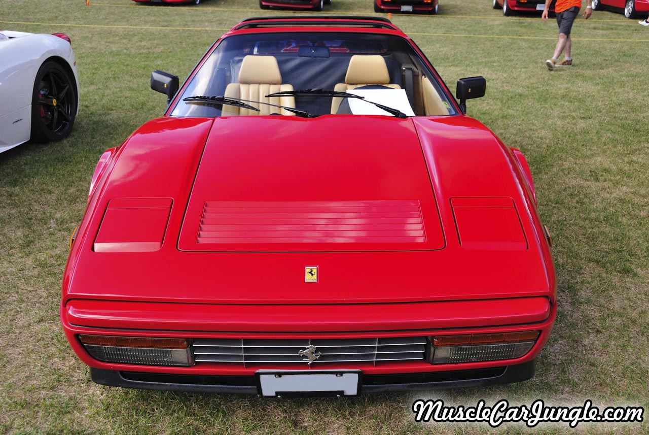1988 Red Ferrari 328 GTS Front