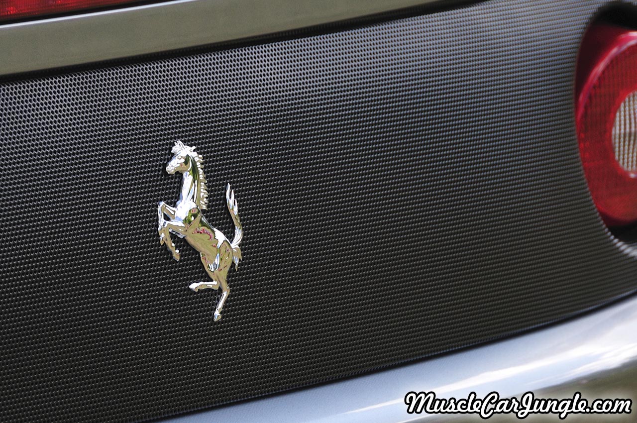 2001 Ferrari 360 Spider Rear Horse Emblem
