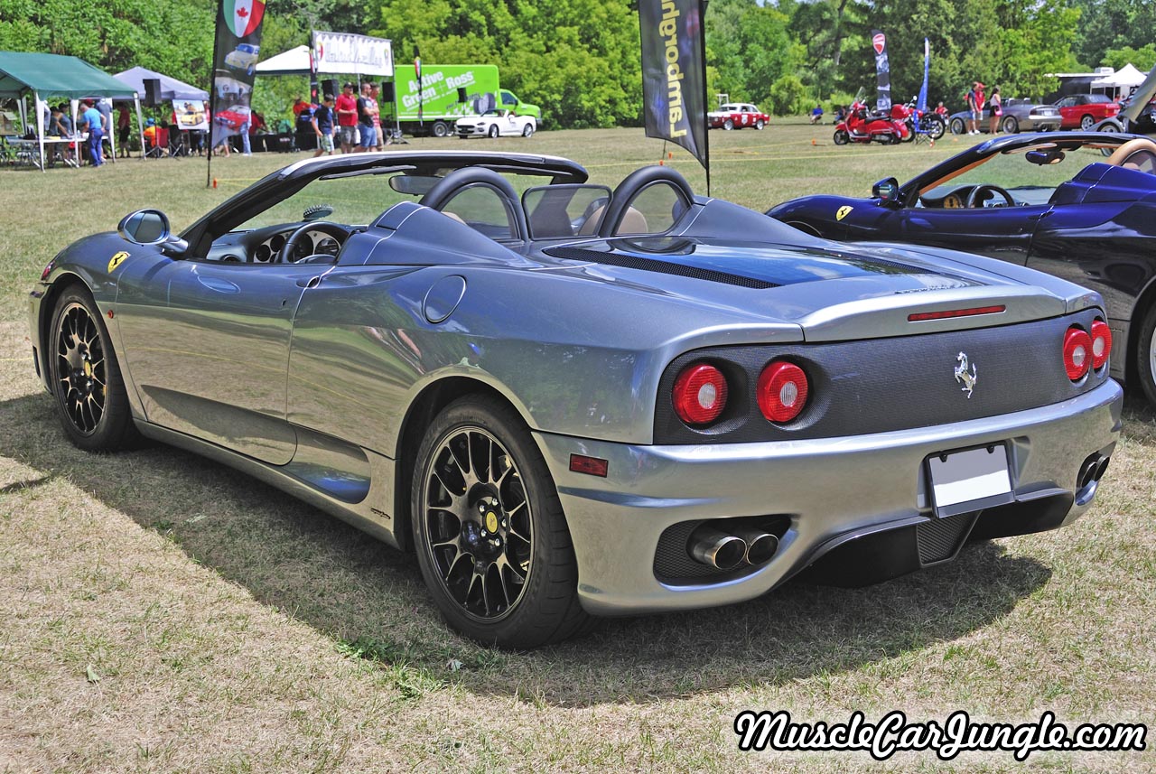 2001 Ferrari 360 Spider Rear Left