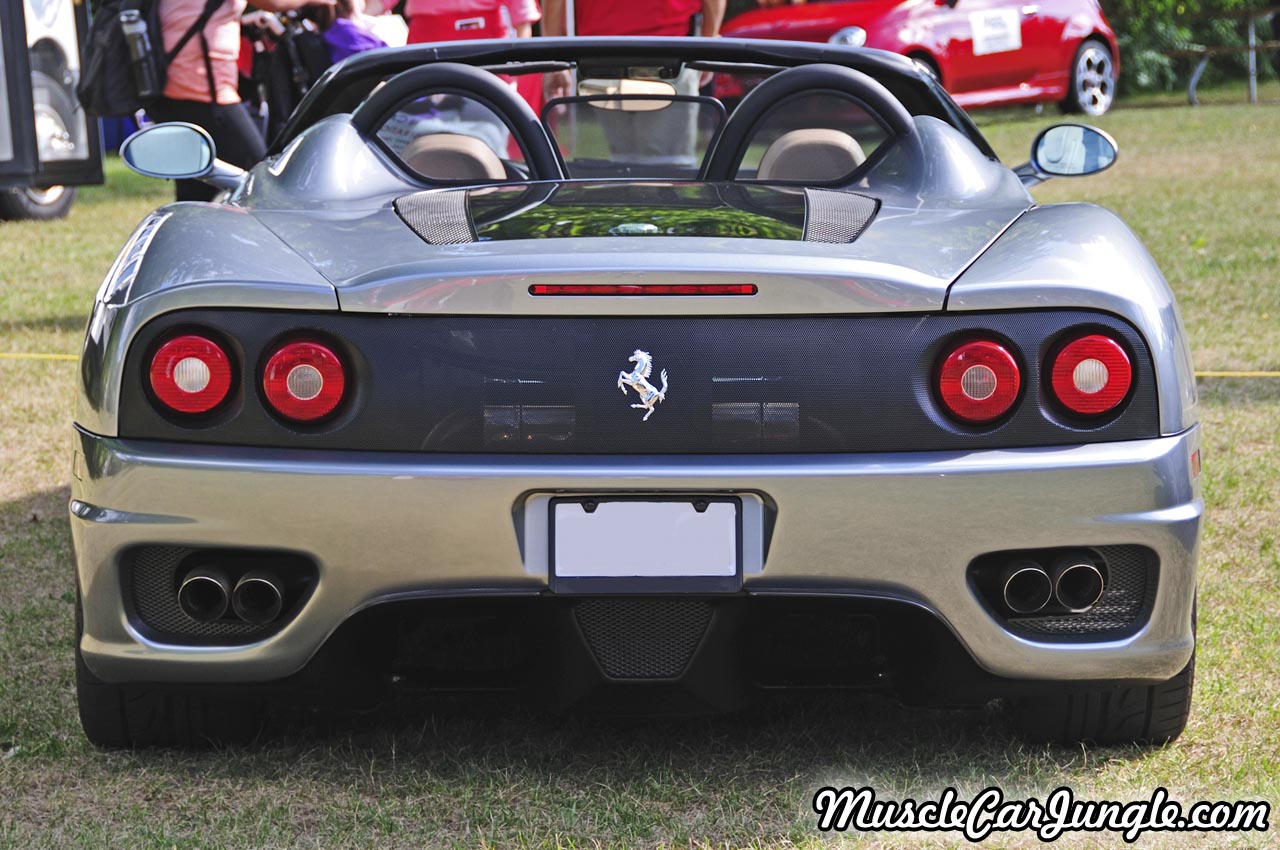 2001 Ferrari 360 Spider Rear