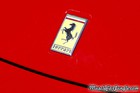 Red 2001 Ferrari 360 Spider Front Badge