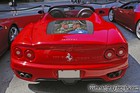 Red 2001 Ferrari 360 Spider Rear
