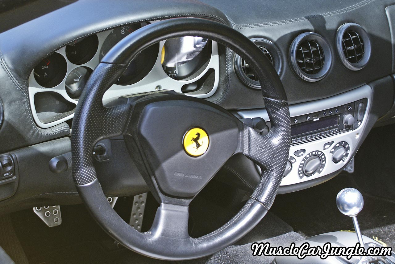 2003 Ferrari 360 Spider Dash