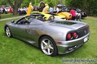 Silver Ferrari 360 Spider Rear Left