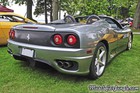 Silver Ferrari 360 Spider Rear Right