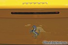 Yellow Ferrari 360 Spider Horse Emblem