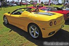 Yellow Ferrari 360 Spider Rear Left